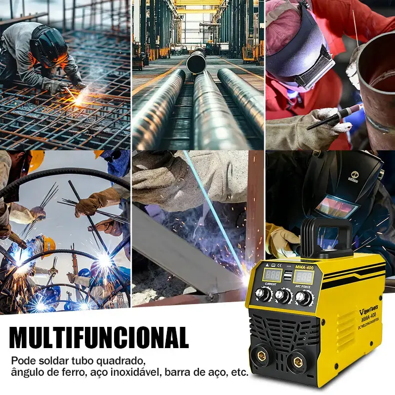 Multifuncional: portões, grades, estruturas e reparos