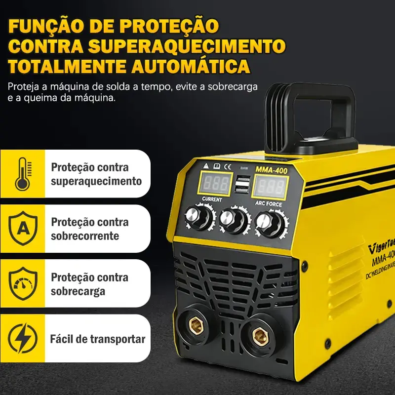 Proteções contra superaquecimento, sobrecorrente e sobrecarga